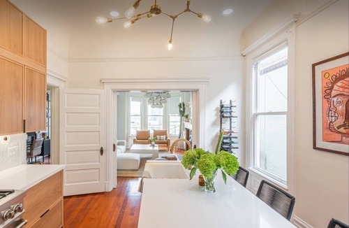 Western Addition Condo | Spacious SF Victorian Condo with High-End Modern Appeal