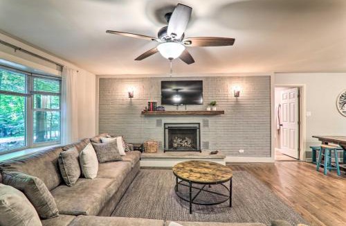 Locust Lake Village House | Sunroom, Fire Pit + Sauna: Lake Locust Village Gem
