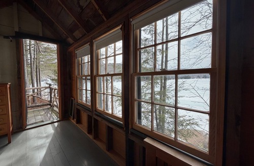 Hanover Cottage | “Sunset Lodge” a traditional Maine lakefront lodge with Guest House