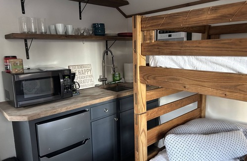 Smyrna House | The Tiny House Experience, at that Treasure House . 2 bed loft & 1 bath