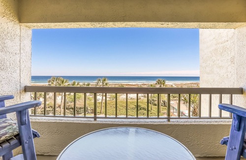 Amelia City Condo | Updated, Oceanfront Condo With Balcony, Wifi & Shared Pool/clay Tennis Courts