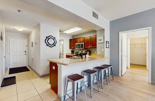 Waterside Village Condo | Waterfront Home Close to Beach w/Shared Pool, Hot Tub, Free WiFi, & Central AC