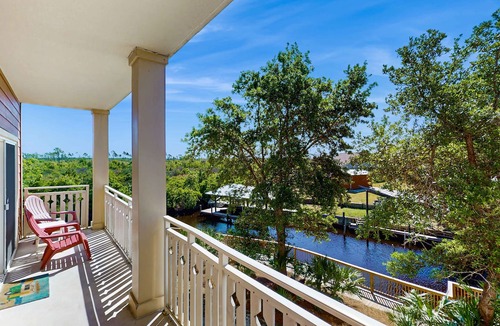 Waterside Village Condo | Waterfront Home Close to Beach w/Shared Pool, Hot Tub, Free WiFi, & Central AC