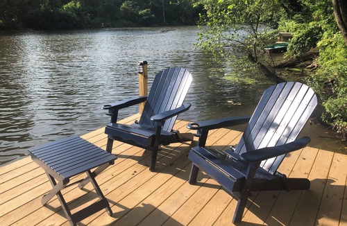 Mount Marion House | Waterfront Oasis w/Great Views, 5 beds & deck over the Creek!