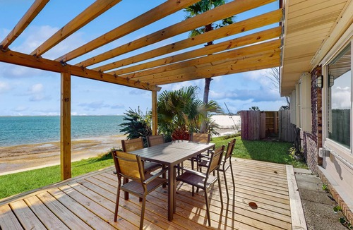 Ono Island House | Waterfront Private Dock & Hot Tub, Pet Friendly HOME with Beach/Ocean views, Grill & Wifi