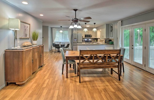 Lakeland House | Waterfront Retreat w/Boat Dock in Hot Springs!
