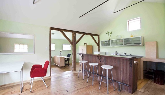 A Cozy Farmstead Cottage Amidst Two Barns in Hudson Valley