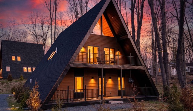A-Frame Escape | Firepit Nights + Lake Days