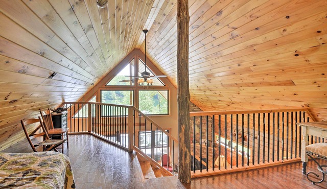 Adirondack Cabin on Private Lake Near Glenfield!