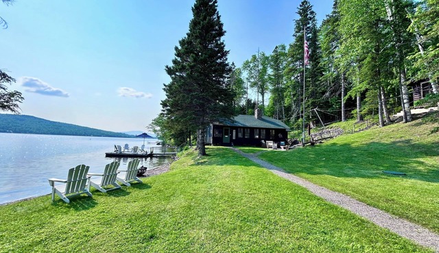 Amazing Rangeley lakefront family compound! 480 feet of private shorefront!