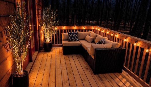 Architectural Hexagon Cabin Modern Cozy Retreat