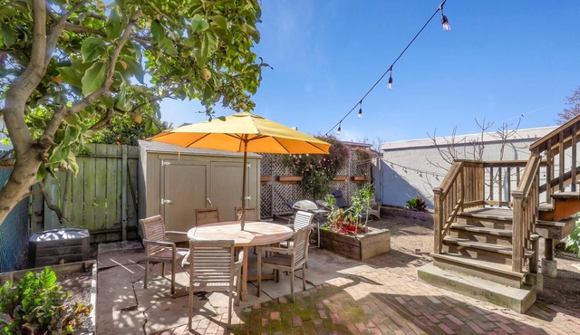 Attractive condo w sunny backyard in peaceful neighborhood