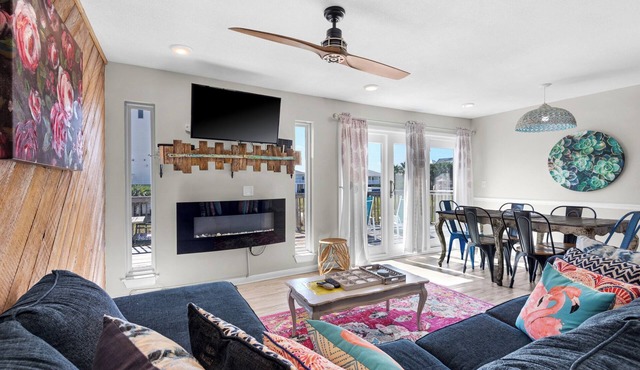 Beach Please 🌊 3BR Home Steps to Beach | Near Boardwalk + Fort Pickens
