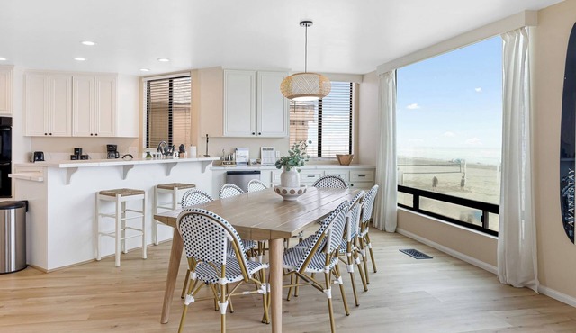 Beachfront Home w/Ocean Views Right on Mission Beach Belmont by Avantstay