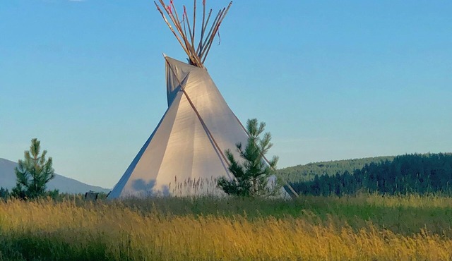 Bird Lodge Tipi at Stepping Stone