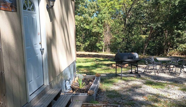Buffalo Point rustic cabin