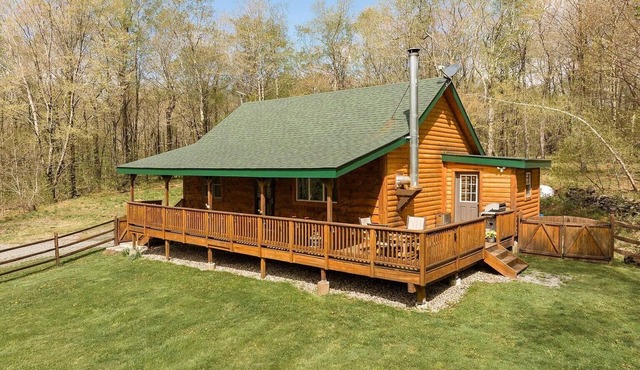 Catskills Getaway: Cozy Cabin with Fire Pit