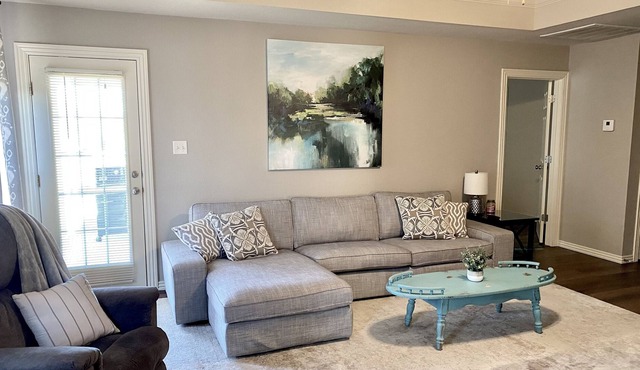 Clean, cozy, & centrally located with 2-car garage!