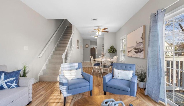 Coastal Retreat Charming 3-Bedroom Fairfield Townhouse near Beaches I Town Center