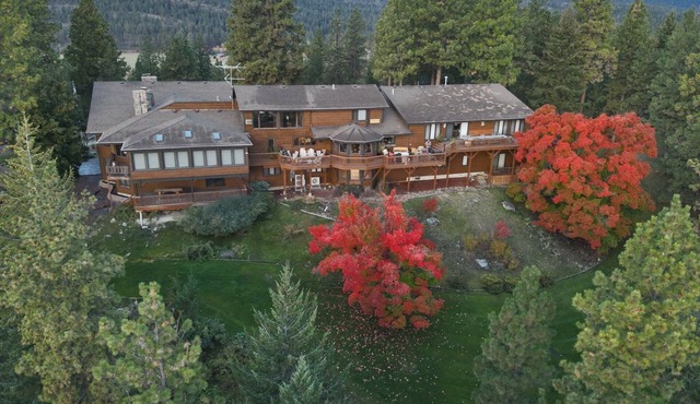 Eagle's Bluff Estate on Flathead Lake near Glacier National Park