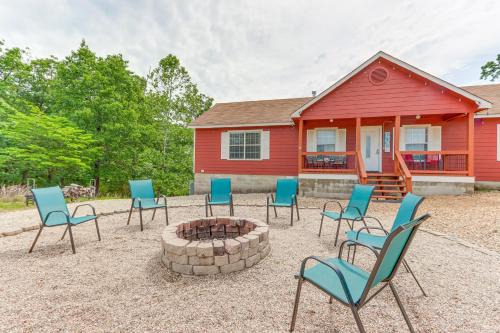 Fire Pit w/Great View! Beaver Lake Home by Marina
