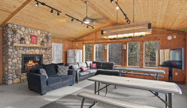 Fish Camp – Rustic Retreat with 4 Cabins, Gazebo & Kenai River Access | Sleeps 14
