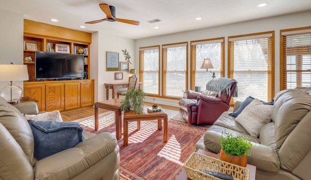 Fish, Hike & Relax: Heber Springs Family Home