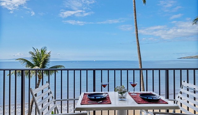 Kihei Beach #406 – Panoramic Ocean Views and Relaxed Luxury