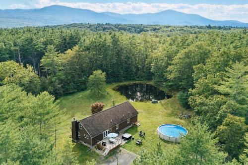 Luxe Catskills Mountain Retreat with Private Pool, Pond, Hot Tub, Fire Pit, Dog Friendly