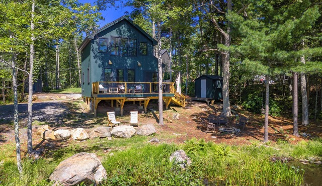Luxury Lakefront Cabin in Hope - Close to Camden & Rockland