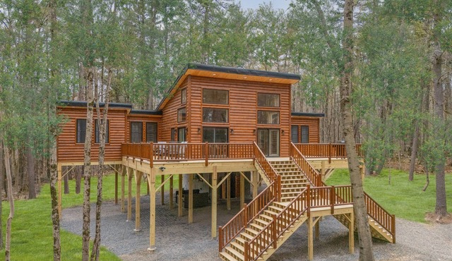 Luxury Tree House On Lake Albanese Kayaks Hot Tub