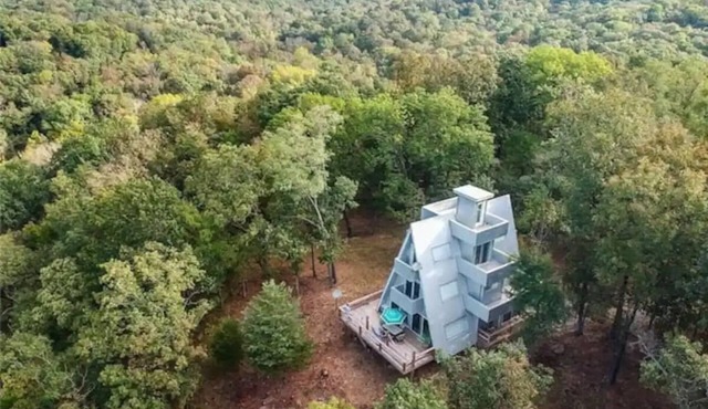 Modern A-FRAME cabin in the Ozark Mountains with amazing views!