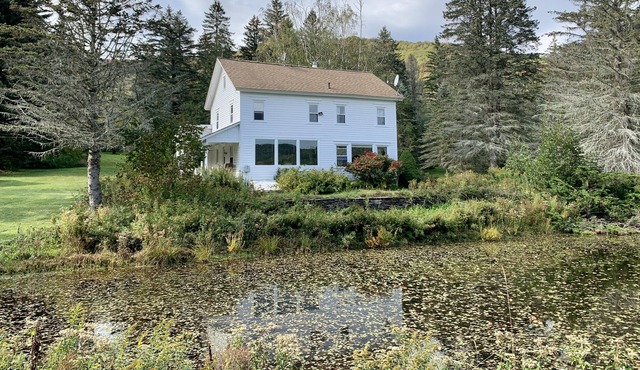 Mountain Farmhouse on 200 Acres with Pond