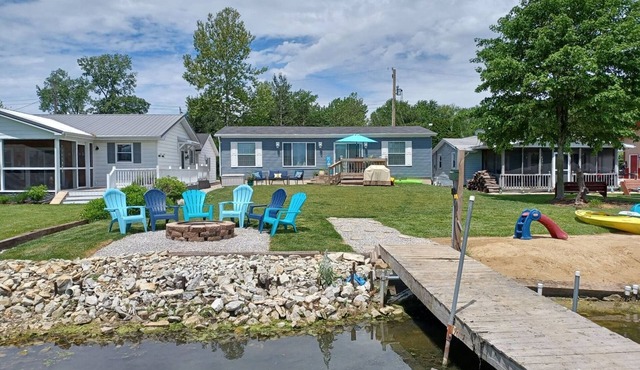 New Construction 3 Bed/2 Bath Home on Beautiful Nyona Lake Sleeps 9 Pet Friendly in Macy