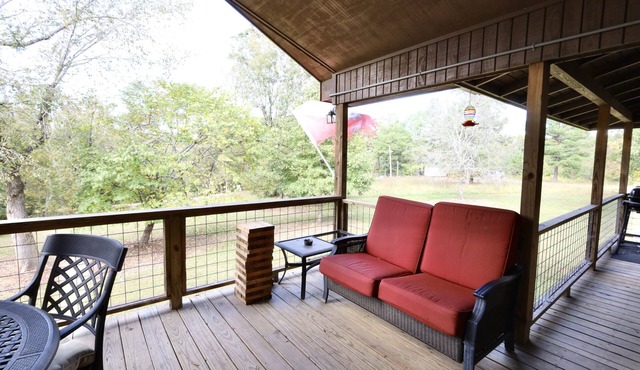 Old Mill Cabin #1 - on the Little MO River, large yard, close to Diamond Mine!