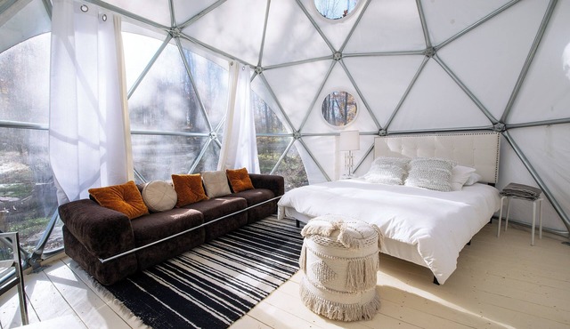Outlier Inn Small Dome on Farm Upstate Catskills