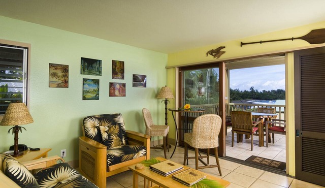 Partial Oceanview #107 at Hana Kai Maui - 1 Bedroom, corner unit