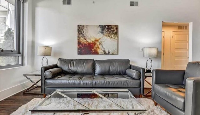 Pool,Spa&Sauna | Midtown Luxury 2BR w/24hr Gym Access