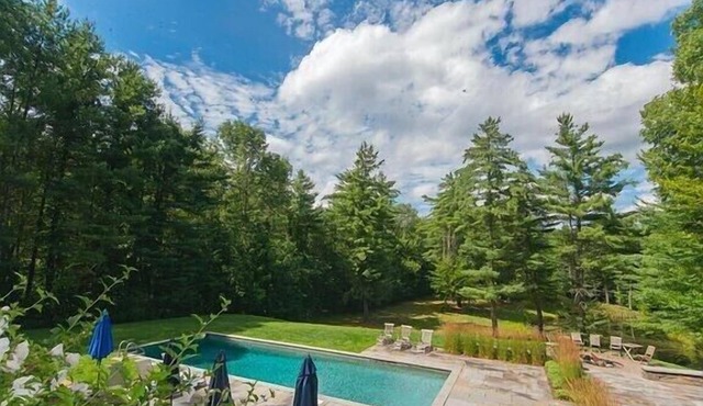 Private 73-Acre Estate w/Pool & Pond, 6 Bdrms, Avail Full Month of Sept