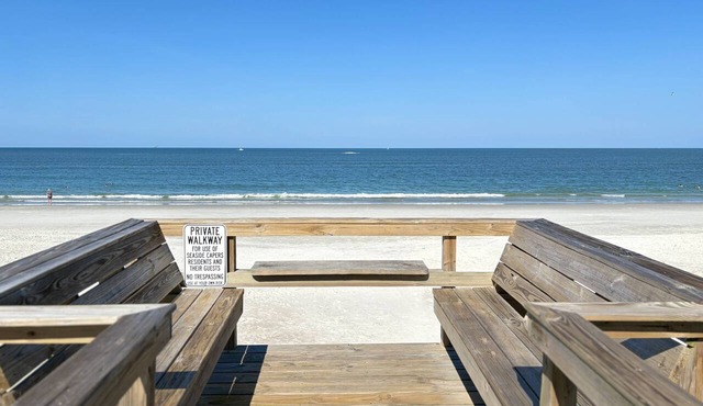 Private Beach Access, Beautiful Ocean Views, Balcony, Brand New Furnishings, $300 in Free Tickets! in St. Augustine