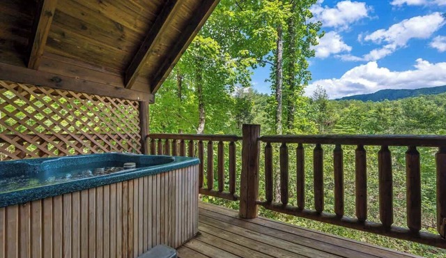 Private Studio Log Cabin! Hot Tub,Fireplace,Relax! in Sevierville