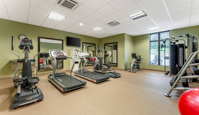 Queen Studio w/Work Desk | Free Breakfast + Pool in Warrendale