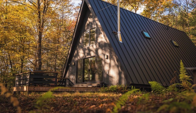 Ridgeview A-Frame: Stylish Kerhonkson Escape
