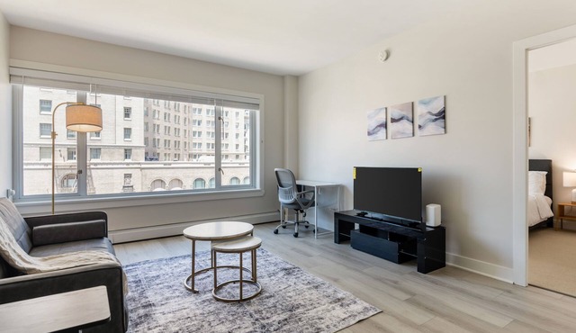 Serene 1 Bedroom apartment with fitness room in SF