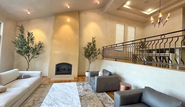 Serene Four-Bedroom Estate with Jacuzzi, Game Room, and Panoramic Bay Views