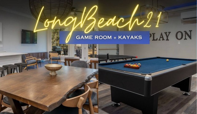 Sleeps 12! Game room! Kayaks! Lakefront!