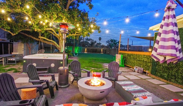 Spacious Escape 4BR - Guesthouse, Hot Tub + Games