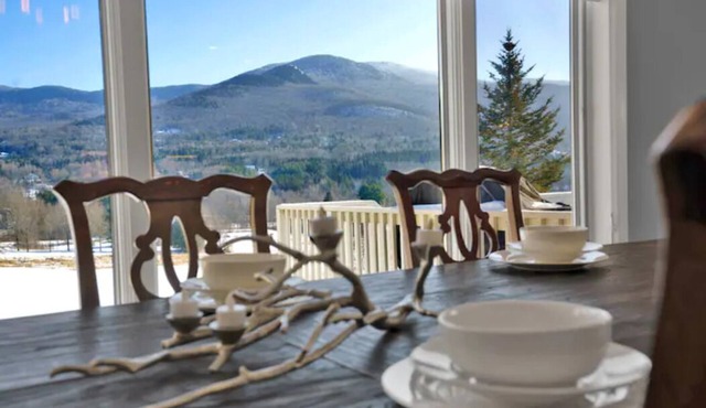 Spacious Stowe Home on 7 Acres with Mountain Views