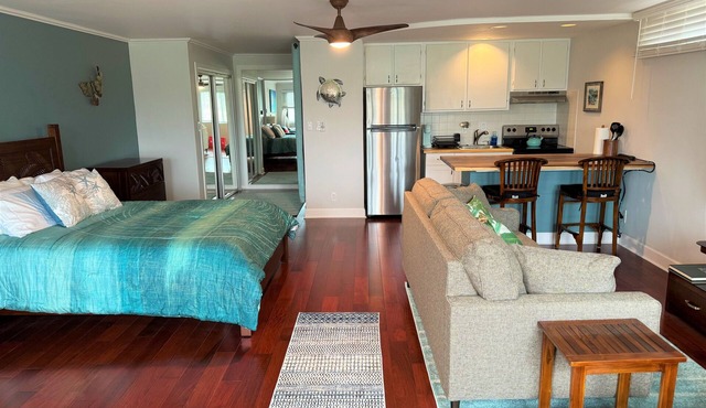 Spacious Studio Near Beaches & Dining