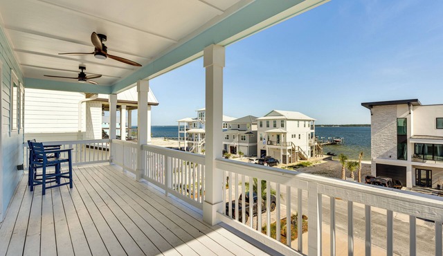 Steps to Beach: New Navarre Home w/Ocean Views!